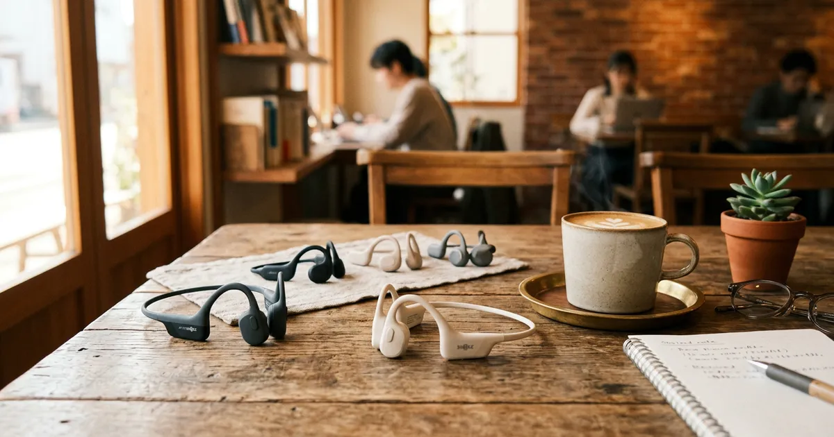 テレワークにおすすめのオープンイヤーイヤホン5選｜Web会議で使える選び方